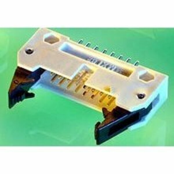 Board Connector, 26 Contact(S), 2 Row(S), Male, Straight, 0.1 Inch Pitch, Solder Terminal, Eject